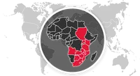 world bicycle relief map of africa