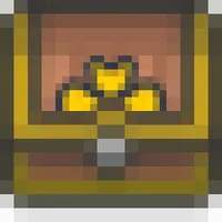 An infinibee in a treasure chest, RPG-style.